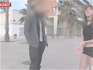 lucky boy gets picked up on the street to plumb pornographic star