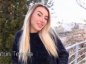 QUEST FOR orgasm - Russian Katrin Tequila masturbates